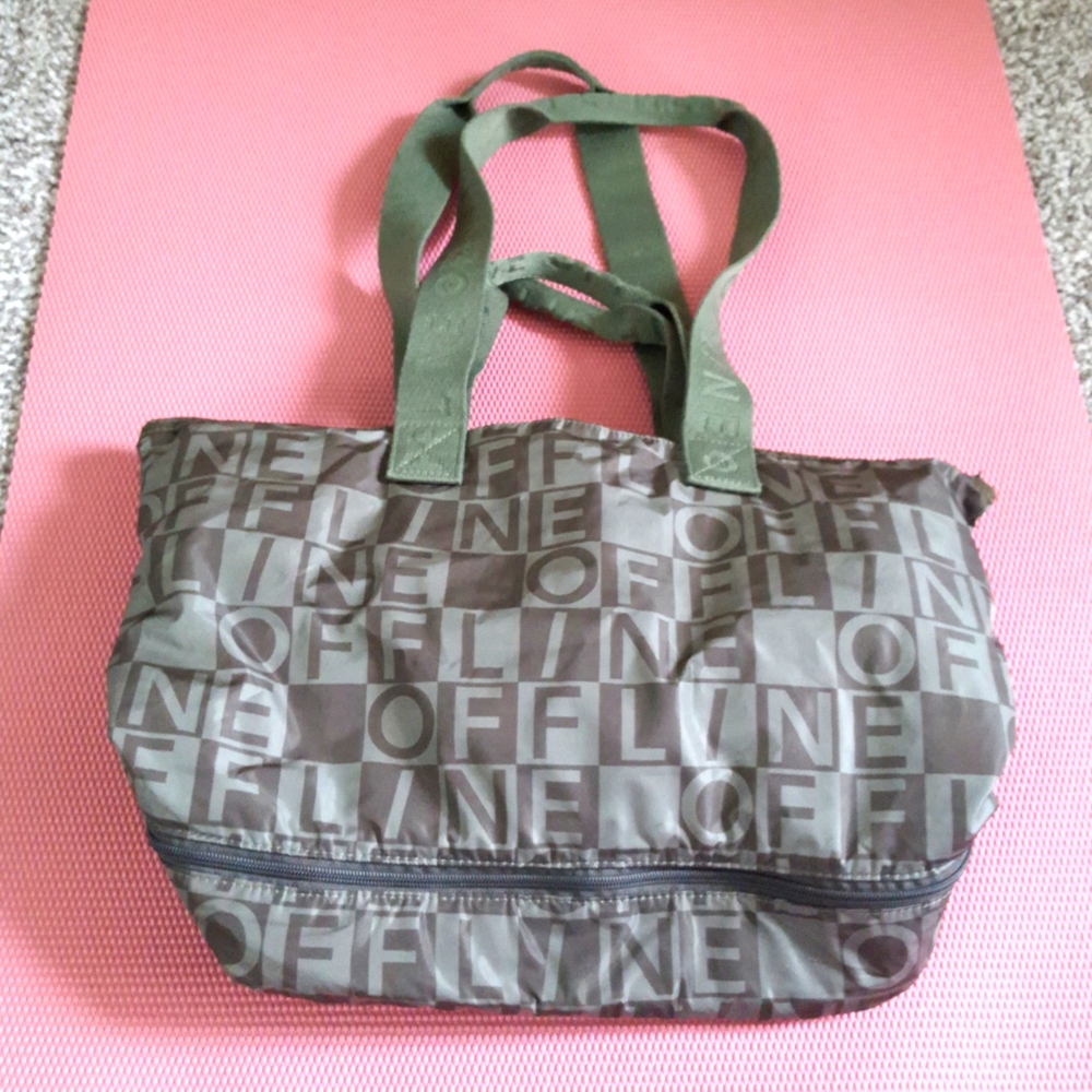 Aerie offline workout tote bag NWOT